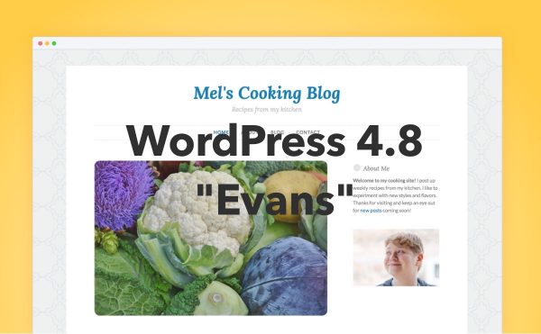워드프레스 4.8 “Evans” 출시