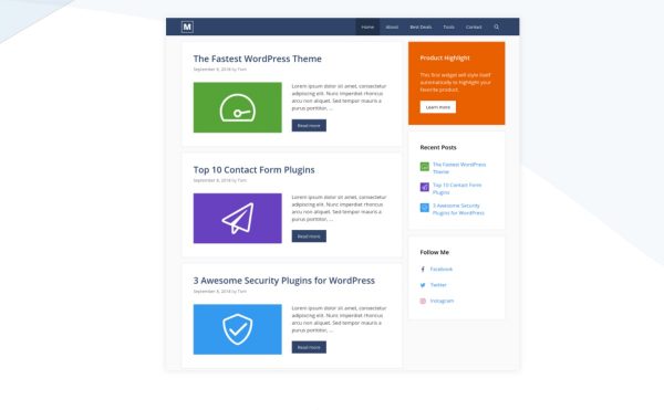 GeneratePress 테마 Elements 모듈 사용하기